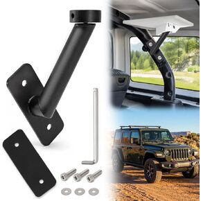 Mount for Starlink Mini Fits Jeep Wrangler JLU 2018-2026 4-Door (Hardtop) | Easy Non-Destructive Installation, Only Compatible with Starlink Mini Versions, Designed Specifically for Off-Road Use in Kuwait