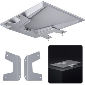 XLTTYWL® حامل سقف RV قابل للإمالة 2 درجة لأداء Starlink Gen 3 | يناسب Gen 3 Performance UTA 252، 2 درجة منخفضة، بدون أدوات، مقاوم للرياح بسرعة 174 ميل في الساعة، مضاد للصدأ، للمركبات الترفيهية والقوارب ورف السقف in Kuwait