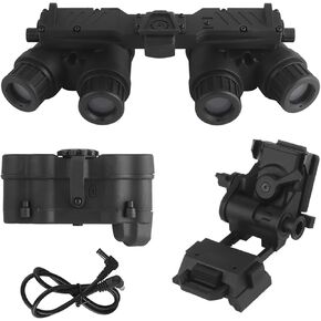 Tactical Night Vision Goggles Model for Display No Function | GPNVG 18 Dummy Goggle Model with Adjustable Helmet Mount for Cosplay in Saudi Arabia