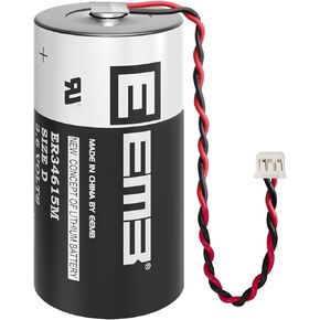 بطارية EEMB ER34615M-T1 3.6V D Cell Li-SOCL₂ تحل محل WT4911BATT in Kuwait