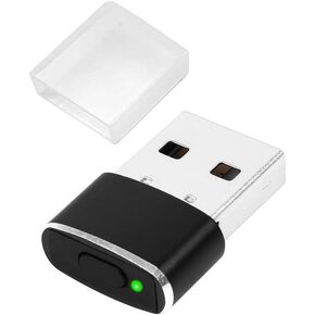 Mouse Jiggler USB Mouse Simulator with 3 Adjustable Speed Modes, Undetectable Anti-Sleep Device for Computer, Driver-Free Plug and Play, Compatible with Windows/Mac/Linux, Black in Saudi Arabia