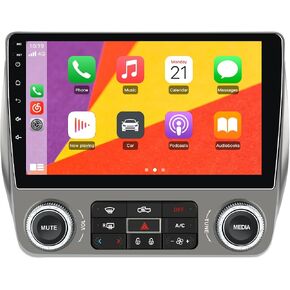 ستيريو راديو السيارة Junsun لسيارة Chevy Camaro 2010-2015 CarPlay Android Auto | ذاكرة وصول عشوائي سعة 2 جيجابايت وذاكرة قراءة فقط 64 جيجابايت تدعم تقنية Bluetooth 5.0 ونظام تحديد المواقع والملاحة DSP SWC الرؤية الخلفية AM/FM in Kuwait