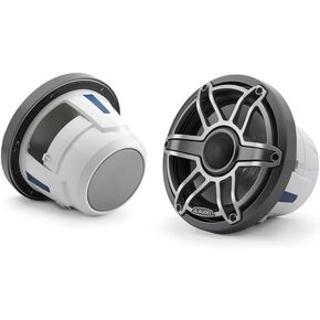 JL Audio M6 Series 8.8" Marine Coaxial Speakers w/ Titanium Sport Grille - M6-880X-S-GmTi [010-03079-00] in Saudi Arabia