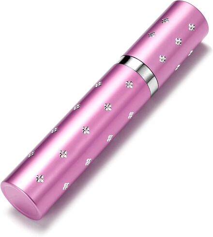 Lipstick Stun Gun for Women, self Defense Flashlight Stun Guns with Safety Disable Pin.Wall Charger Included in Saudi Arabia