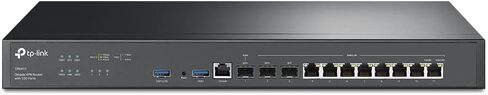 Omada ER707-M2, Multi-Gigabit VPN Route | Dual 2.5Gig WAN Ports, High Network Capacity, SPI Firewall, Omada SDN Integrated, Load Balance, Lightning Protection in Kuwait