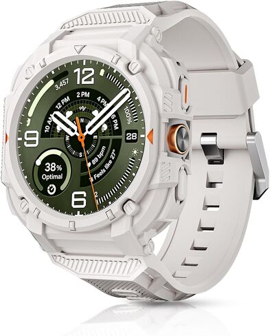 Band with Case for Samsung Galaxy Watch Ultra2 (2026) /Ultra 47mm | Shockproof Rugged Soft TPE Sports Strap Rugged Military-Grade Integrated Wristband Cover for Galaxy Ultra (2026/2025/2024) in Saudi Arabia