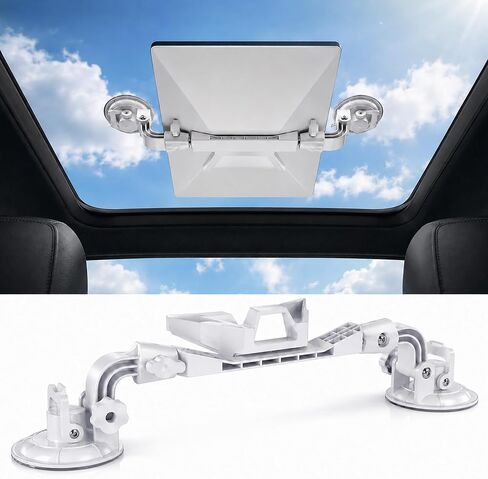 for Starlink Mini: Suction Cup Window Mount, Dual 3.5-Inch Cups | Dedicated lock; multi-joint arm holds position, folds flat for travel. in Saudi Arabia