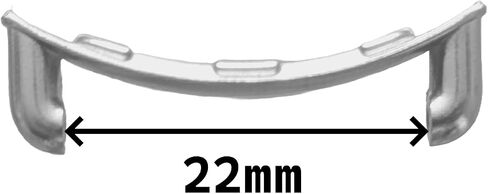 Stainless Steel Adapter/Connector Lugs for Google Pixel Watch (Polished Silver, 45mm) in Saudi Arabia