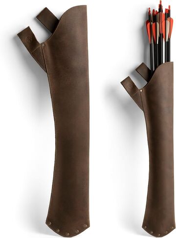 Leather Hip Quiver for Arrows, Hunting Quiver Arrow Holder, Archery Quivers Holder, Best Compound Bow Arrow Quiver for Recurve Bow, Back Quiver, Design for Archery Crossbow Quiver in Saudi Arabia