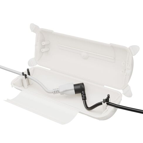 RESTMO Outdoor Extension Cord Cover, IP44 Waterproof Electrical Box | Weatherproof, Safety Seal Enclosure to Protect Extension Cables, Strip Light, Power Tool, Timers, Grey in Kuwait