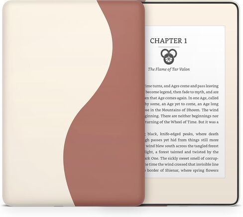 Tacky Design Color Block Skin Decal for Kindle, Premium Vinyl 3M Full Wrap Cover (Sage & Cream, Kindle 11th Gen, 2022) in Kuwait