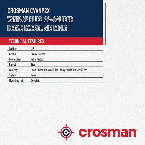 CrosmanCrosman, Vantage NP, .22 Caliber, 15" Barrel,Single Shot, Wood Stock in Saudi Arabia