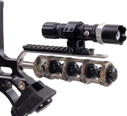 Archery Flashlight Mount Stabilizer - Compound Bow Accessories Light Holder Bracket Stabilizer Mount for Compound Bow Hunting Bowfishing in Saudi Arabia