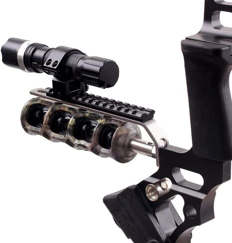 Archery Flashlight Mount Stabilizer - Compound Bow Accessories Light Holder Bracket Stabilizer Mount for Compound Bow Hunting Bowfishing in Saudi Arabia