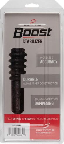 Octane Boost 5in Durable Weatherproof Lightweight Effective Versatile Easily Attached Hunting Archery Stabilizer with Rubber Coating in Saudi Arabia