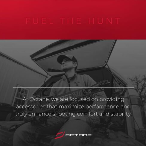 Octane Boost 5in Durable Weatherproof Lightweight Effective Versatile Easily Attached Hunting Archery Stabilizer with Rubber Coating in Saudi Arabia