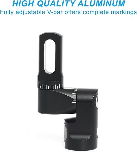 Compound Bow Single Side Adjustable V Bar Mount, Quick Disconnect Bow Stabilizer Bracket with Precision Angle Adjustment for Archery Stabilizer in Saudi Arabia