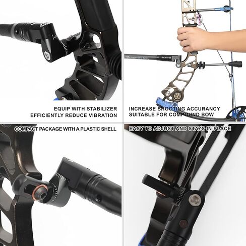 Compound Bow Single Side Adjustable V Bar Mount, Quick Disconnect Bow Stabilizer Bracket with Precision Angle Adjustment for Archery Stabilizer in Saudi Arabia