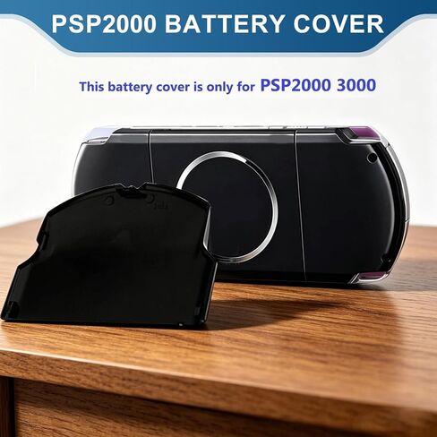 Battery Cover Compatible with PSP 3000 3001 2000 2001 Console, Replacement PSP 3000 Battery Cover Protective Back Door Case in Saudi Arabia