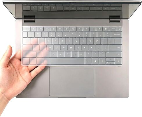 Keyboard Skin Compatible for 2026 HP OmniBook X Flip 14/14t-ka 14/14z-kc 14/14t-kb Series & OmniBook Ultra AI 14-kd/kg 14t-kd000 Series (NOT for 14/14z-fk 14/14t-fm 16/16z-ar 16/16t-cb Series) (Clear) in Saudi Arabia