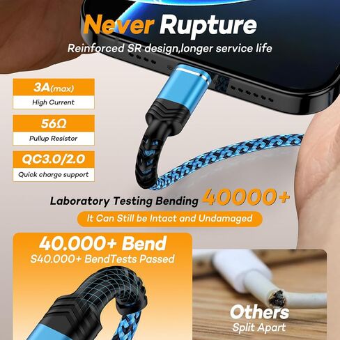 Charger Cord Rplacement for Amazon Kindle Kids Fire Tablet 7/8/10, Fire HD 8/10 Plus, Paperwhite Type C Cable Fast Charging Block for Samsung Galaxy Tablet A11+/ A11plus S11,S10,S9,S8,S7,S6 A8 A9 S4 in Kuwait