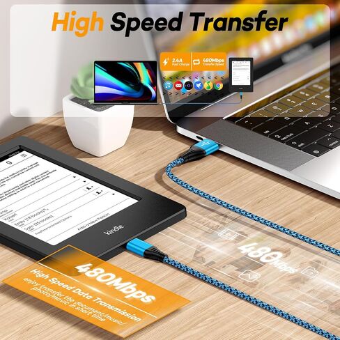5V 3A Fast Wall Charger 3ft Micro USB Charging Cable for Samsung Galaxy Tab A 8.0" 7.0" 9.7" 10.1",E,S,S2,3,4,Tab 3 4, SM-T280 350 580 Galaxy J7 J8 J3 J2 Prime S7/S6/Edge Android Tablet Charging Cord in Kuwait
