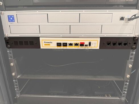 1U Rackmount Kit for Firewalla Gold Pro (Black) in Saudi Arabia
