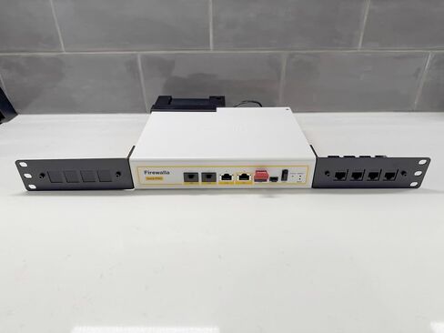 1U Rackmount Kit for Firewalla Gold Pro (Black) in Saudi Arabia