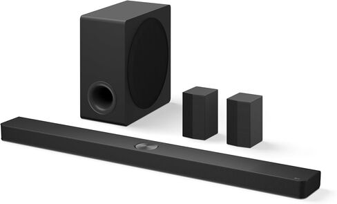 LG S90TR 7.1.3-Channel OLED evo TV Matching Home Theater Soundbar with Rear Surround Speakers and Wireless Subwoofer, Wow Orchestra, Dolby Atmos, WOWCAST Built-in in Kuwait