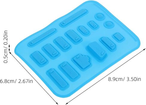 8 Sets Laptop Dust Plug Set Silicone USB Port Caps | Audio and Network Port Covers, Compact Universal Fit for Travel and Daily Use, Flexible Protection Kit in Saudi Arabia