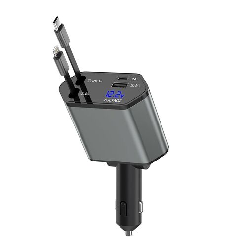 iPhone Car Charger,USB C Fast Car Charger[Apple MFi Certified] Apple Car Charging 38W Dual Port CarCharger Cigarette Lighter Adapter 2x3ft PD&QC 3.0 Lightning Cable for iPhone 14/13/12 Pro/11/Airpods in Saudi Arabia