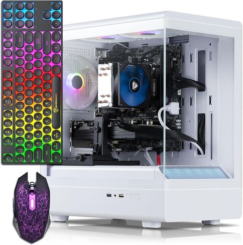 ZER-LON Prebuilt Gaming PC Desktop, Core I5 up to 3.6 GHz, RX 550 4GB GDDR5 in Saudi Arabia