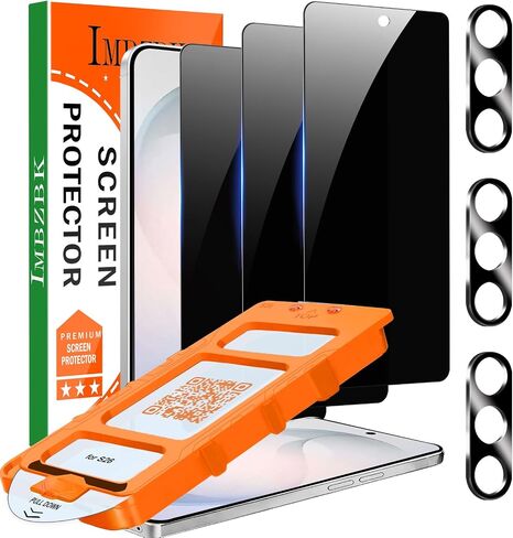 IMBZBK Screen Protector for Google Pixel 10a, Tempered Glass, 3+3 Pack | 9H+ Hardness, Military Grade Shatterproof, Case Friendly, Bubble Free Auto-Dust Removal, with 3 Camera Lens Protectors in Saudi Arabia