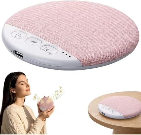 Dream Wave Pillow Speaker - RadoxTech (Blue) | Comfortable & Flat, Play White Noise, Snoring Relief, for Travel in Saudi Arabia
