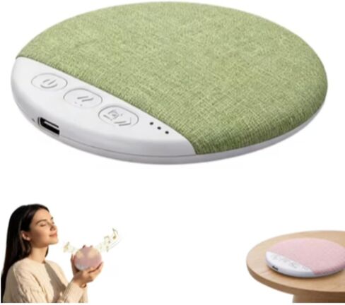 Dream Wave Pillow Speaker - RadoxTech (Blue) | Comfortable & Flat, Play White Noise, Snoring Relief, for Travel in Saudi Arabia