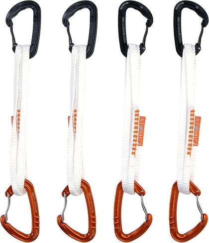 TRANGO Quantum Phase - Alpine Climbing Quickdraw | Built with a Quantum carabiner, Phase carabiner and an extendable Atomic sling for easier handling on trad and alpine routes in Kuwait