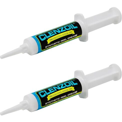 Clenzoil 100% Synthetic Reel Grease Syringe - All Fishing Reels, 0.5 oz in Saudi Arabia