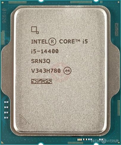 Intel i5-14400 Desktop Processor: 10-Core, 16-Thread CPU (3.5-4.7 GHz, 65W TDP) with 95W TDP CPU Air Cooler. 6 P-cores + 4 E-cores, PCIe 4.0. Supports DDR5 RAM, 20MB Cache. OEM Tray (Bulk Packaging) in Saudi Arabia