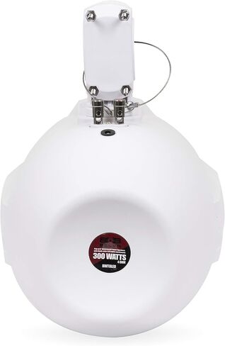 BELVA BWT8LED 600W Peak (300W RMS) 8 بوصات مكبرات صوت برج بحري أبيض | مع إضاءة LED متعددة الألوان وجهاز تحكم عن بعد للقوارب/ATV/UTV/الدراجات النارية/SxS/عربة الجولف in Kuwait