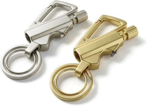 2 Pack Permanent Match Infinity Lighter, Permanent Match Infinity Lighter with Multitool Keychain Bottle Opener, Keychain Multitool for Camping & Hiking, Gift for Man in Saudi Arabia