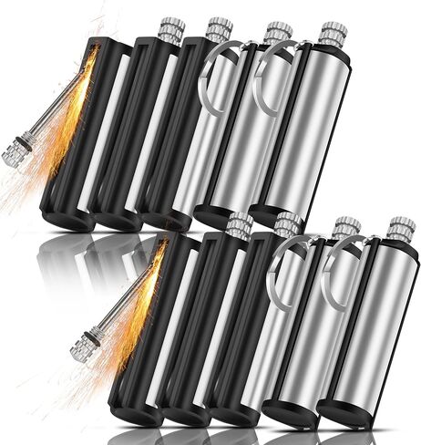 lafagiet Permanent Match Lighter, Wateproof Matchstick, Multi-Pack Keychain Matches Lighters for Outdoor Adventure in Saudi Arabia