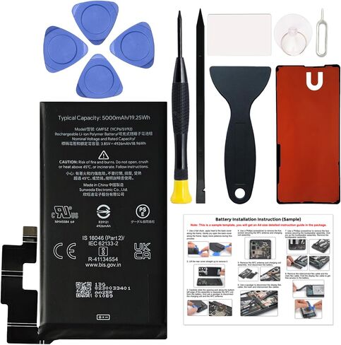 New Cellphone Replacement Battery GMF5Z Compatible with Pixel 7 Pro, with Toolkit & Repair Guide in Saudi Arabia