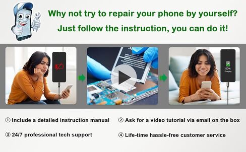 New Cellphone Replacement Battery GMF5Z Compatible with Pixel 7 Pro, with Toolkit & Repair Guide in Saudi Arabia