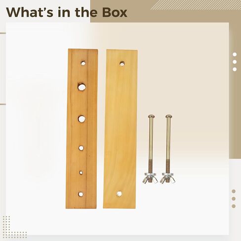 Wood Bookbinding Press, Paper Clamp Kit for Book Pressing, Gluing, and DIY Craft Binding, Portable Book Press Tool for Hobby and Studio Use with Bolts in Saudi Arabia