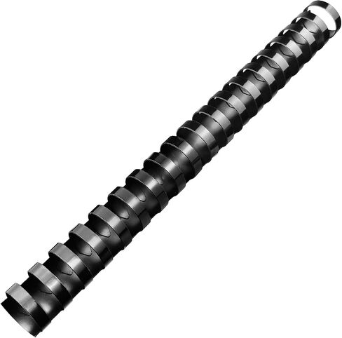 TOTiyea 50 Pack 1-1/2" 19 Ring Plastic Binding Combs,320-Sheet Letter Size | Binding combs,Black,8.5"x11",For educators custom teaching References,classroom organization,work supplies in Kuwait