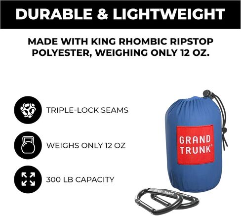 GRAND TRUNK Camping Hammock | 12 oz | Green in Kuwait