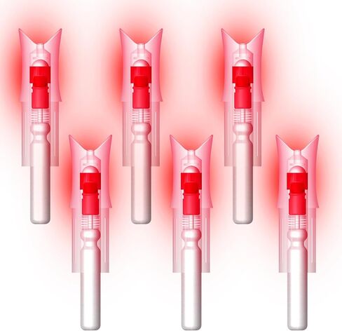 Linpeng 6PCS Lighted Nocks for Crossbow Bolts with 0.300"/ 7.62mm Diameter,Screwdriver Included in Saudi Arabia
