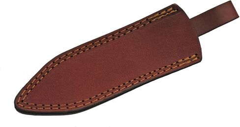 SZCO 11.25" Handmade Railroad Spike Spear-Point Knife with Twisted Handle & Leather Sheath – 6.5" Carbon Steel Blade – Durable Collectible for Display, Gifts, or Outdoor Use in Kuwait