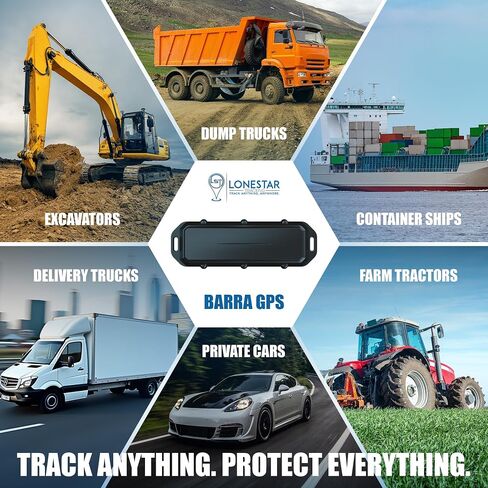 Lonestar Tracking Barra GPS Tracker for Vehicles, IP68 Waterproof, 4G/5G | Waterproof GPS Tracker for Vehicles, Trailers, Assets with Tamper Alerts, Long Battery Life, and Real-Time Location Tracking. in Saudi Arabia