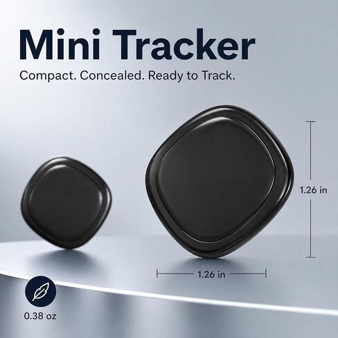 GPS Tracker for Vehicles, Mini Hidden Magnetic Car GPS Tracker, Global Coverage Real-Time Locator for Cars, Assets, Pets, Kids & Elderly, No Subscription, No Monthly Fee, No SIM Card Needed in Saudi Arabia